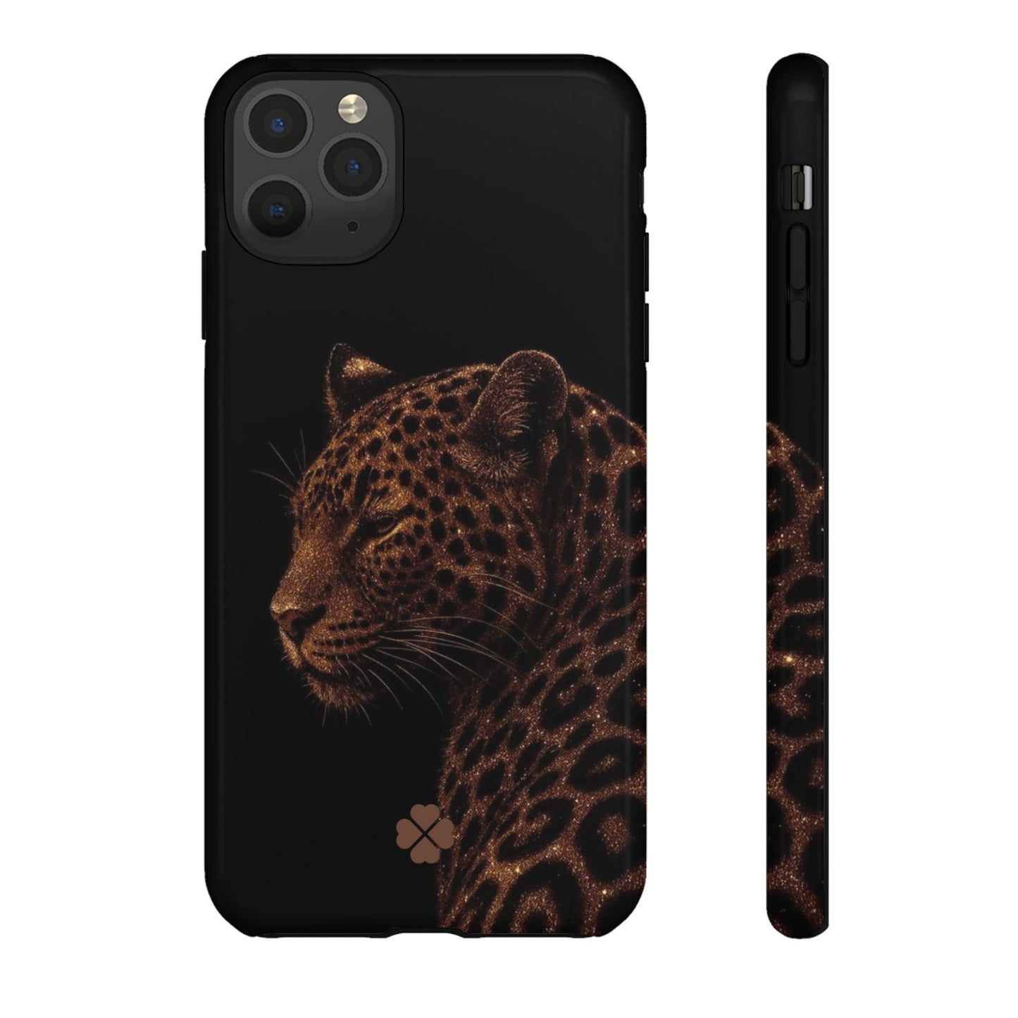 Glitter Leopard Phone Case
