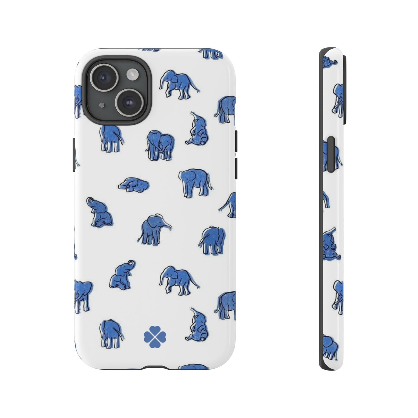 Blue Elephant Phone Case