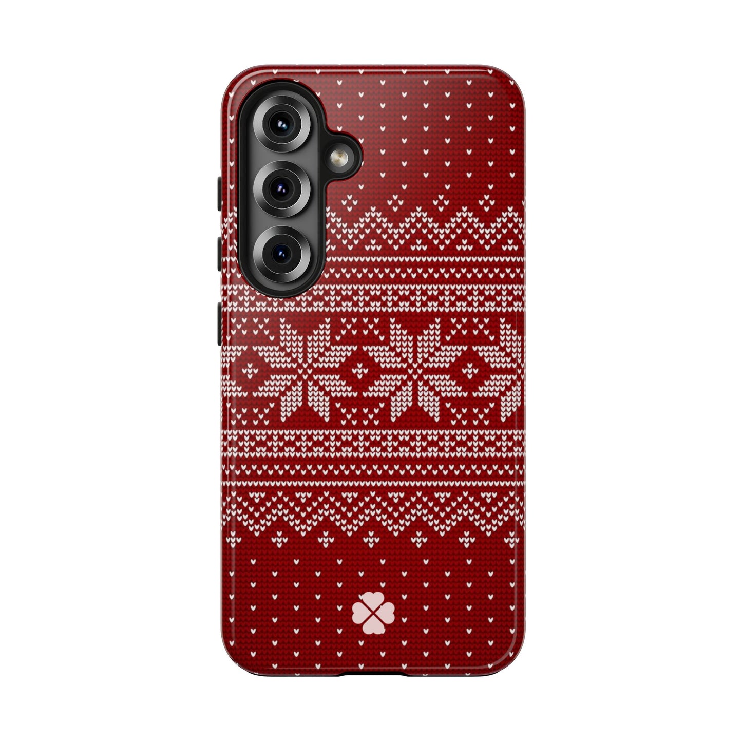 Red Christmas Sweater Phone Case