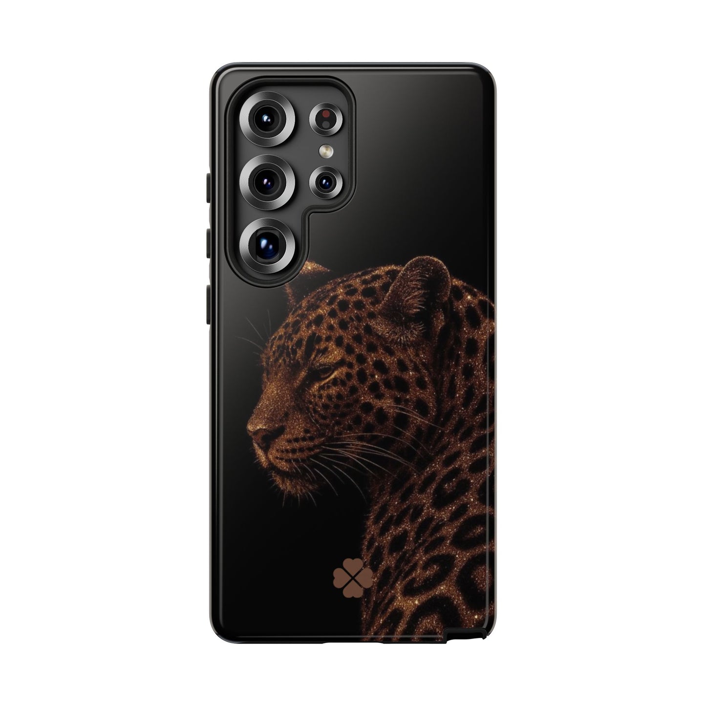 Glitter Leopard Phone Case