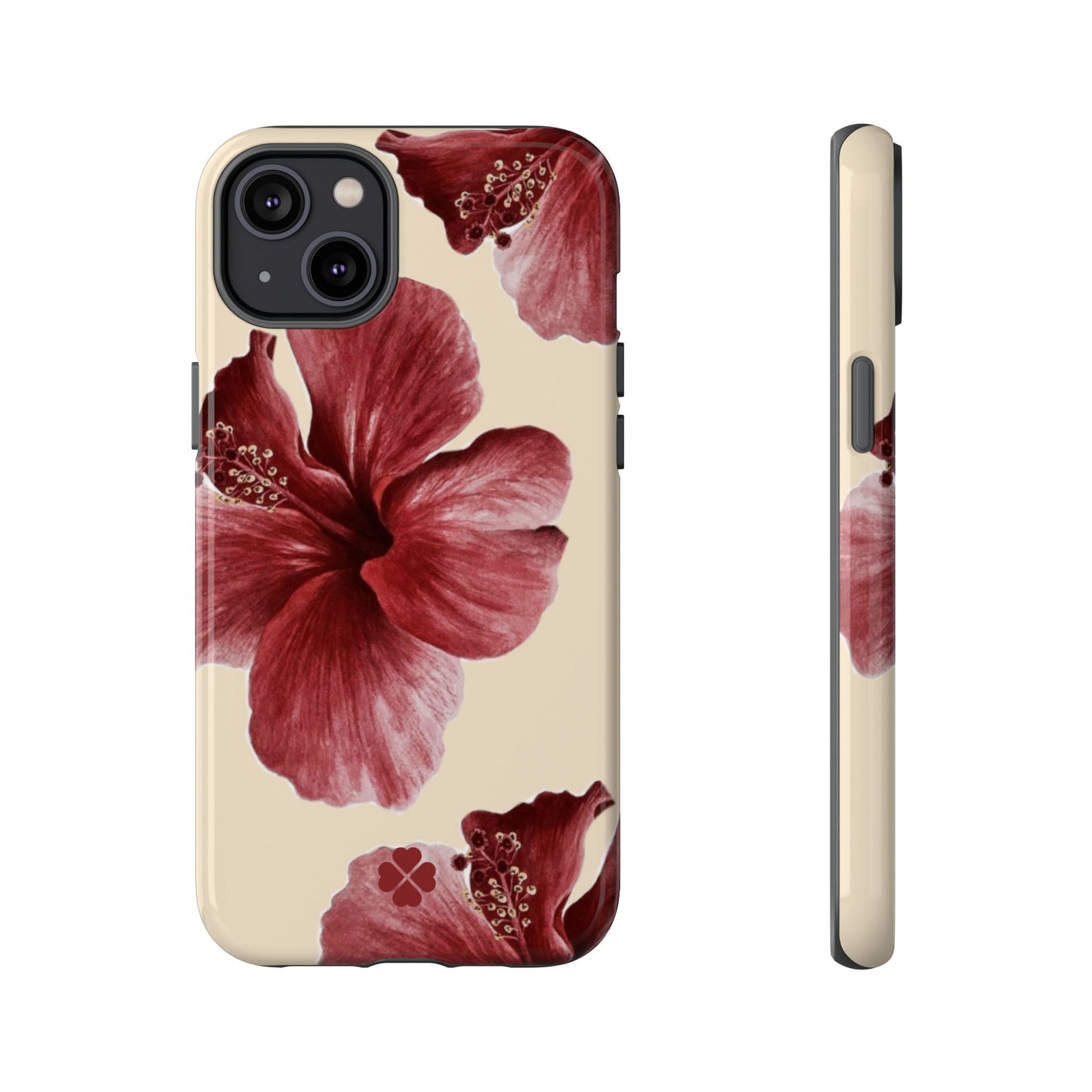 Red Hibiscus Phone Case