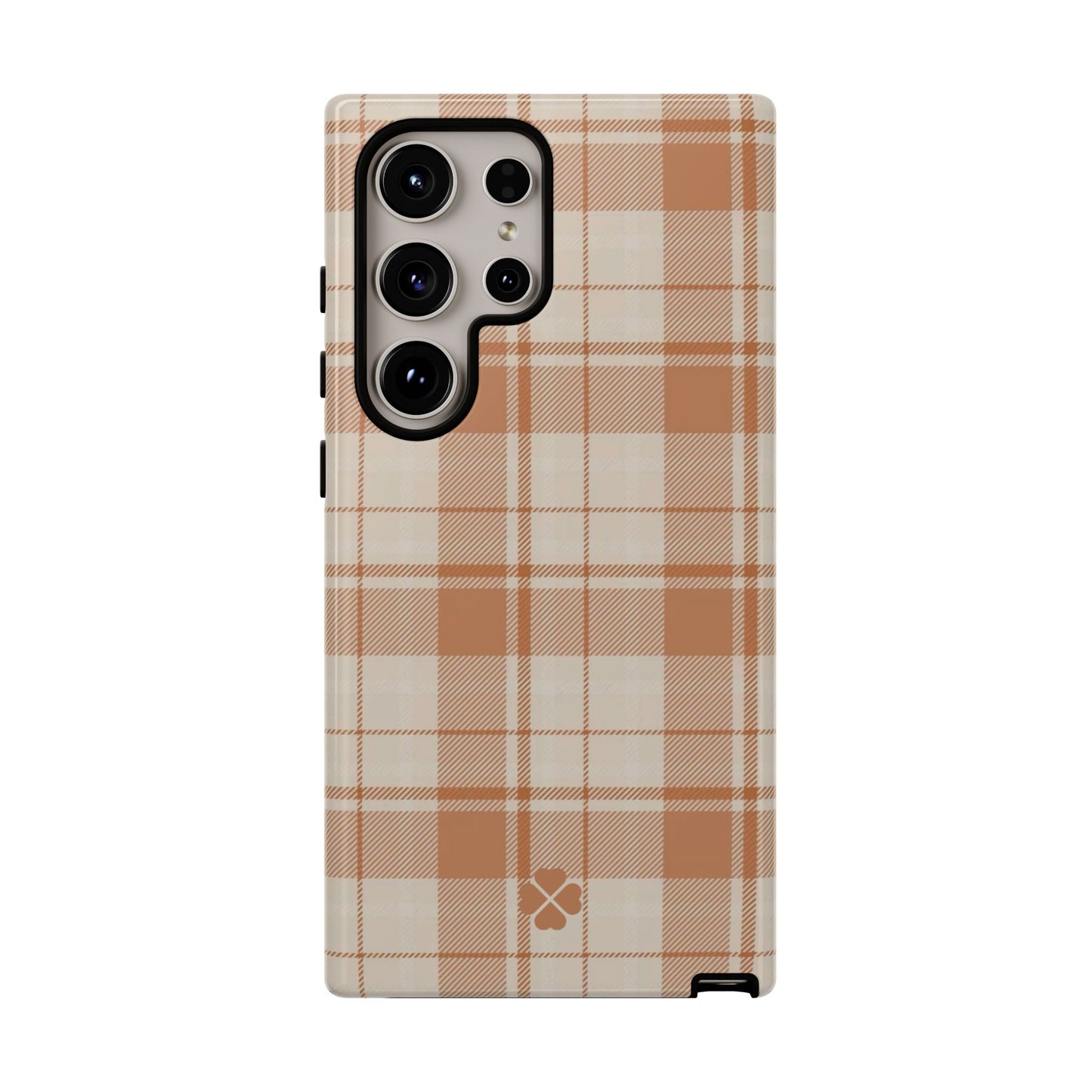 Orange Flannel Phone Case