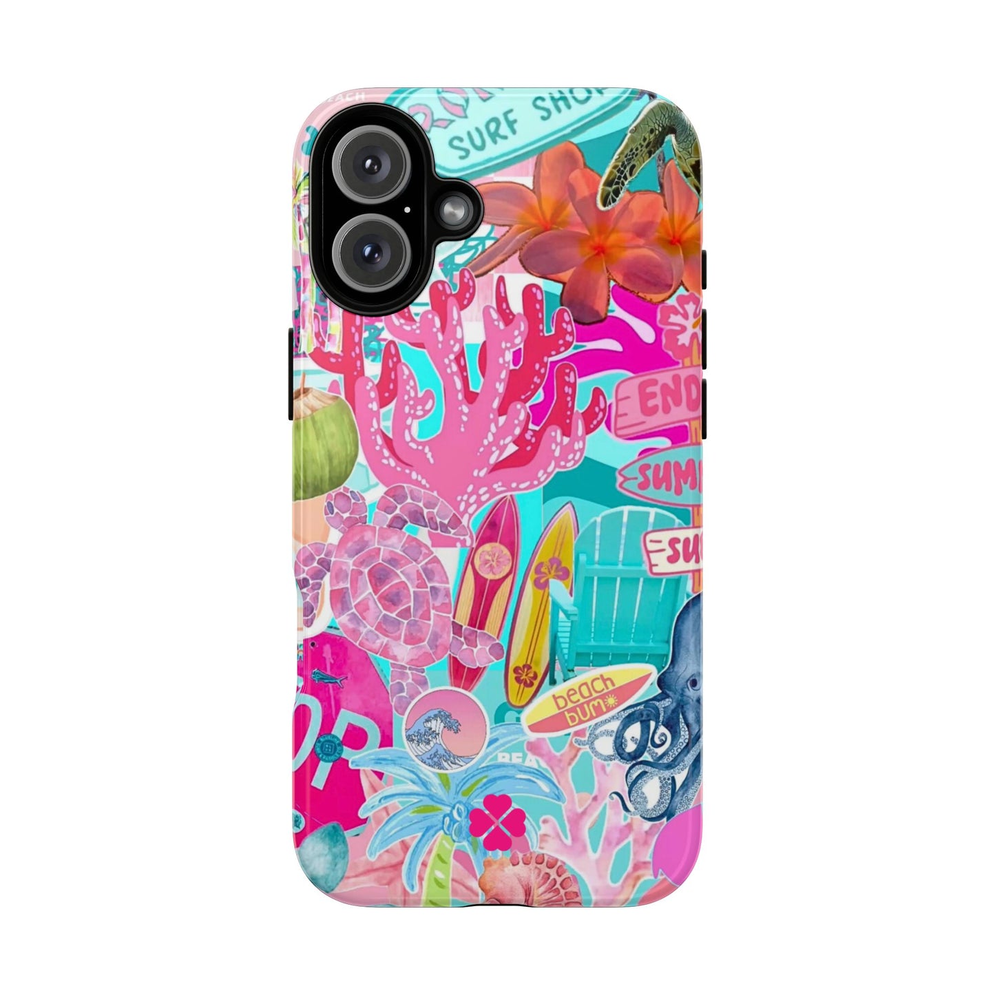 Surf Collage Phone Case