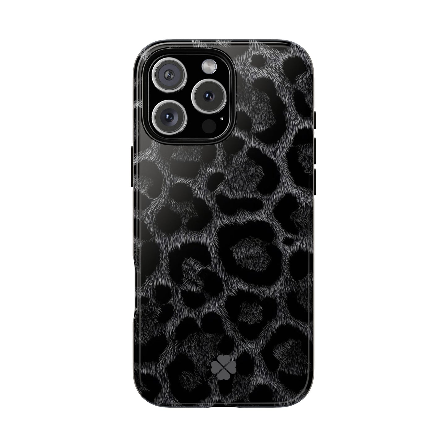 Grey Leopard Phone Case