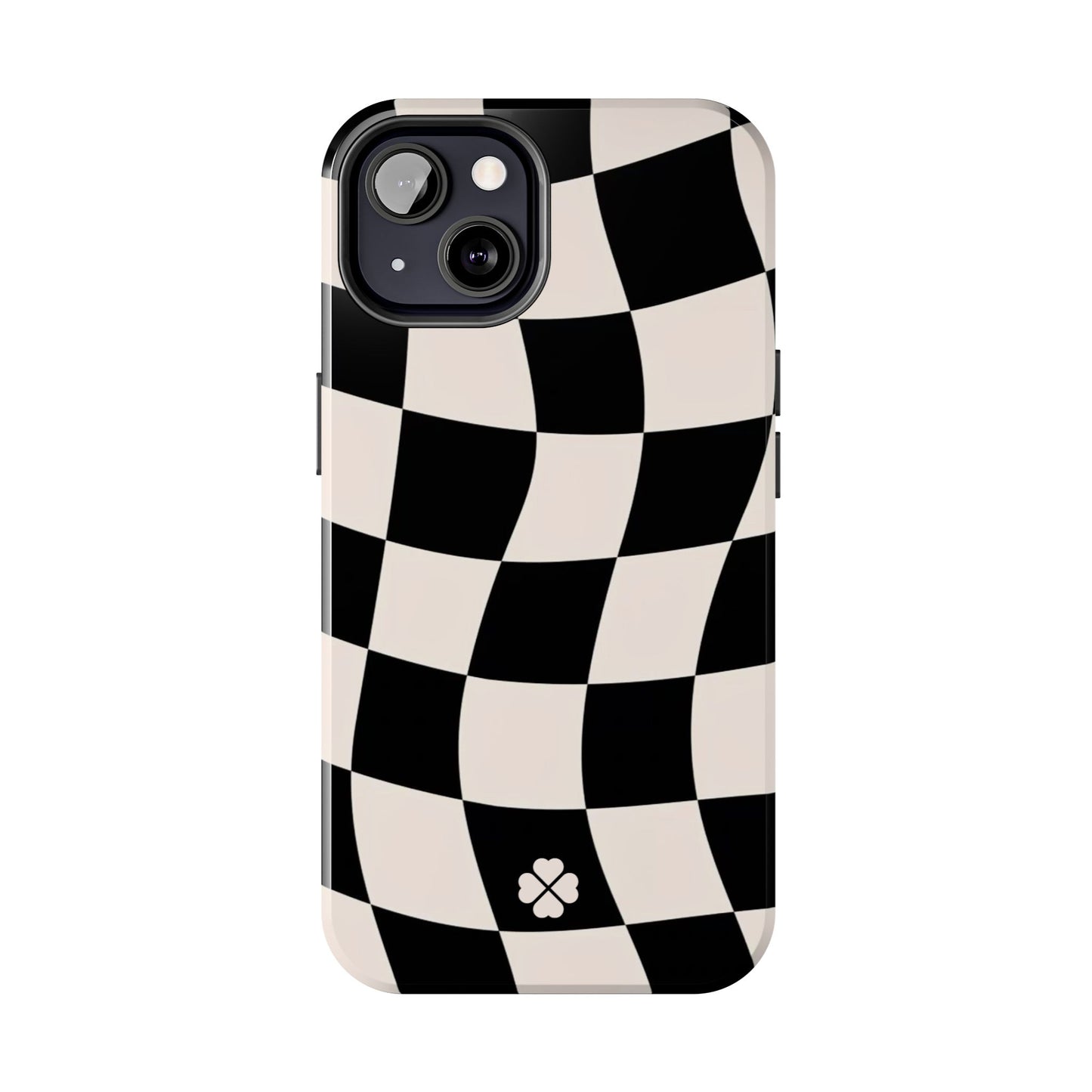 Checkered Waves Phone Case
