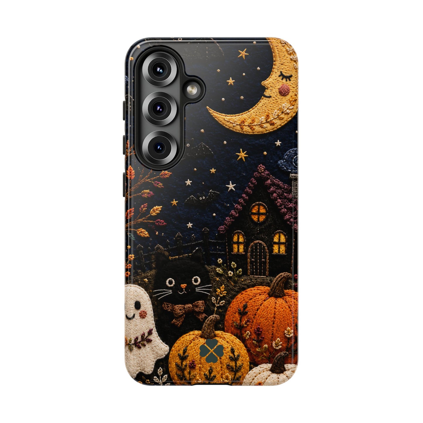 Embroidered Halloween Phone Case