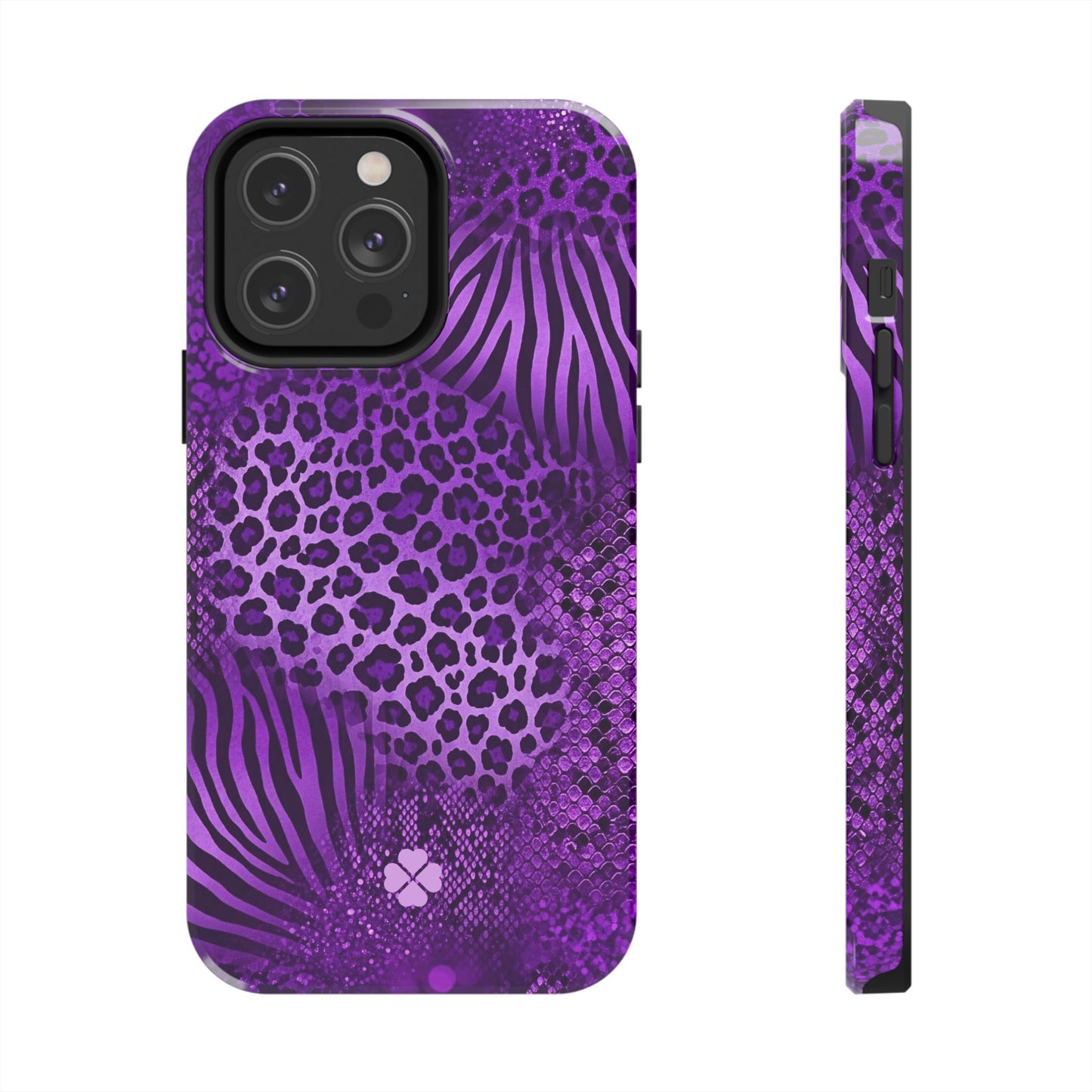 Purple Prints Phone Case