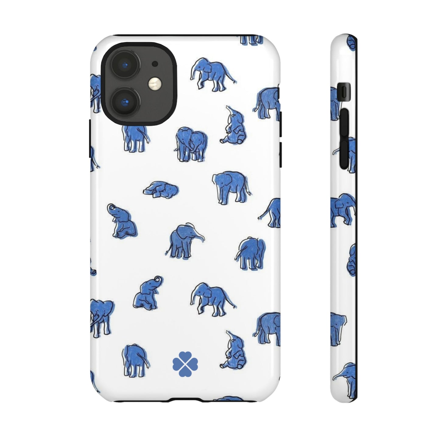 Blue Elephant Phone Case