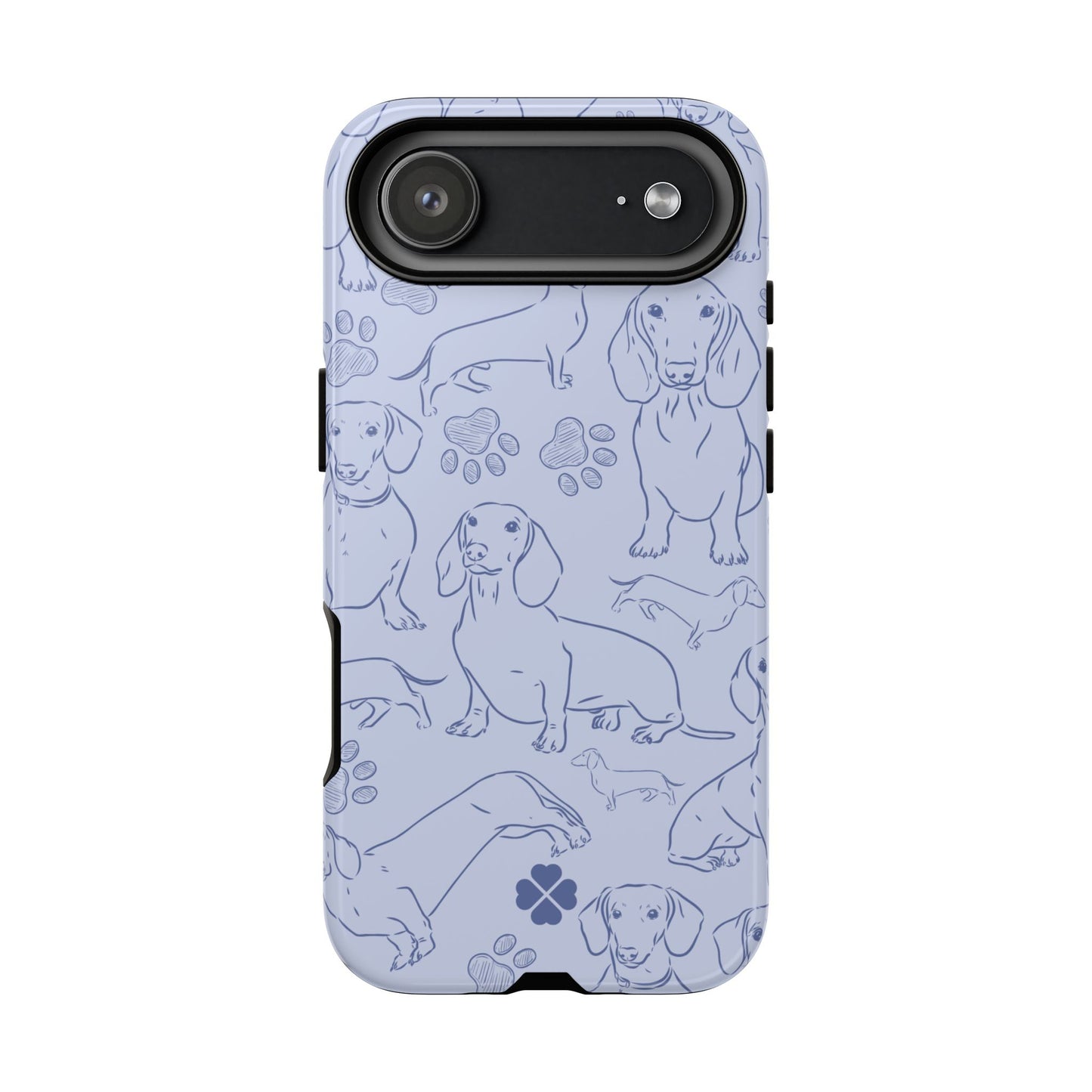 Dachshund Blue Phone Case