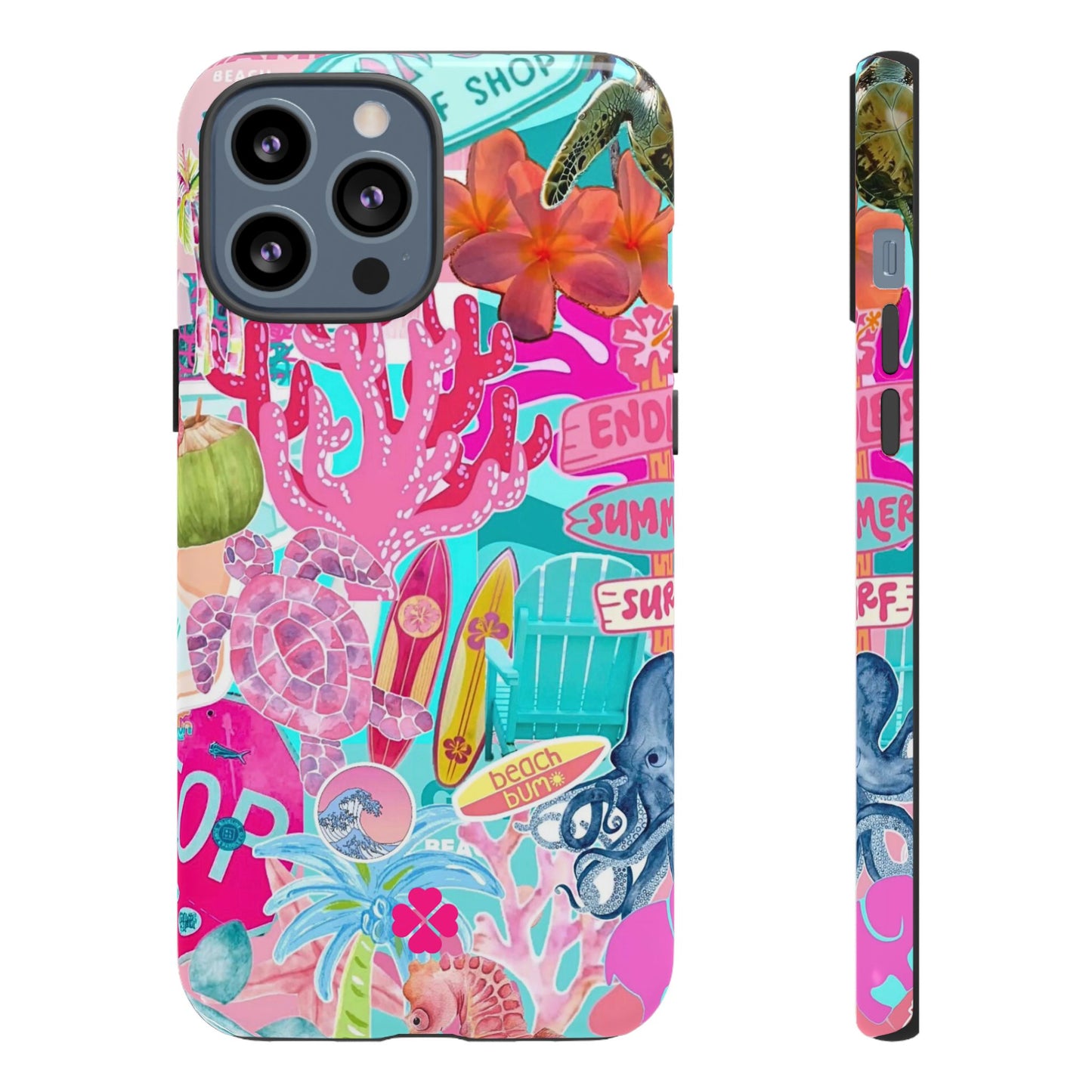 Surf Collage Phone Case