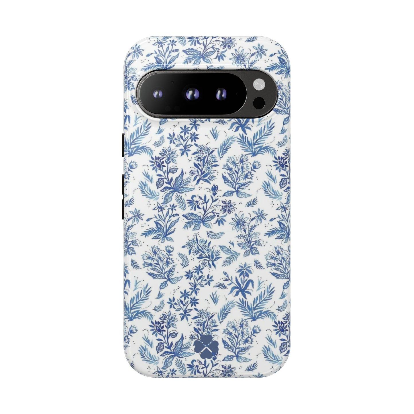 Blue Toile Phone Case