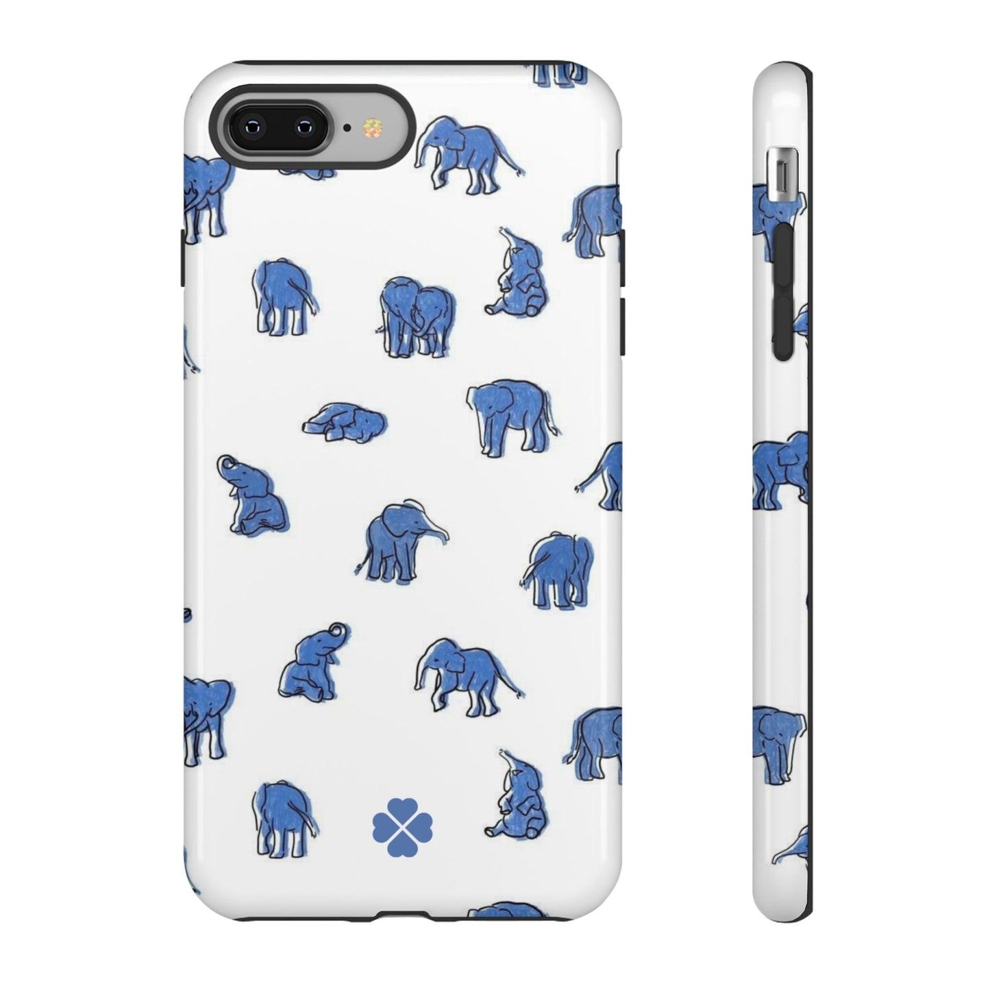 Blue Elephant Phone Case