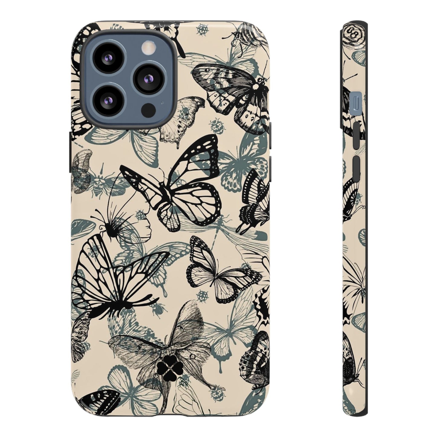 Butterfly Print Phone Case