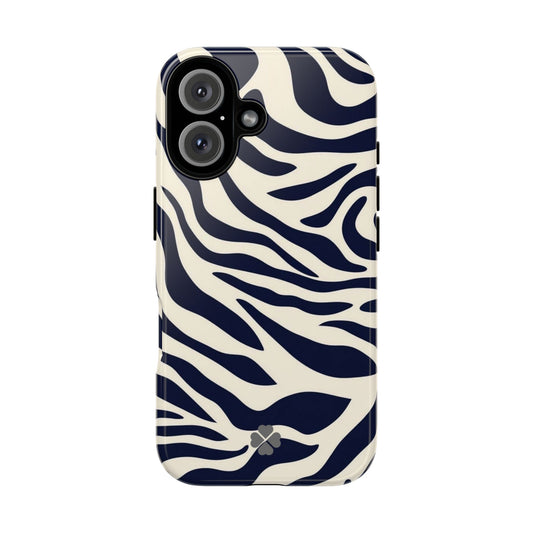 Blue Zebra Phone Case