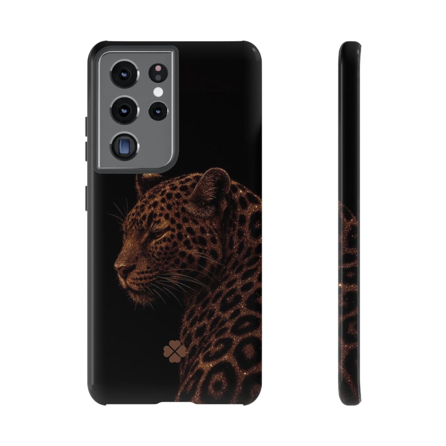 Glitter Leopard Phone Case