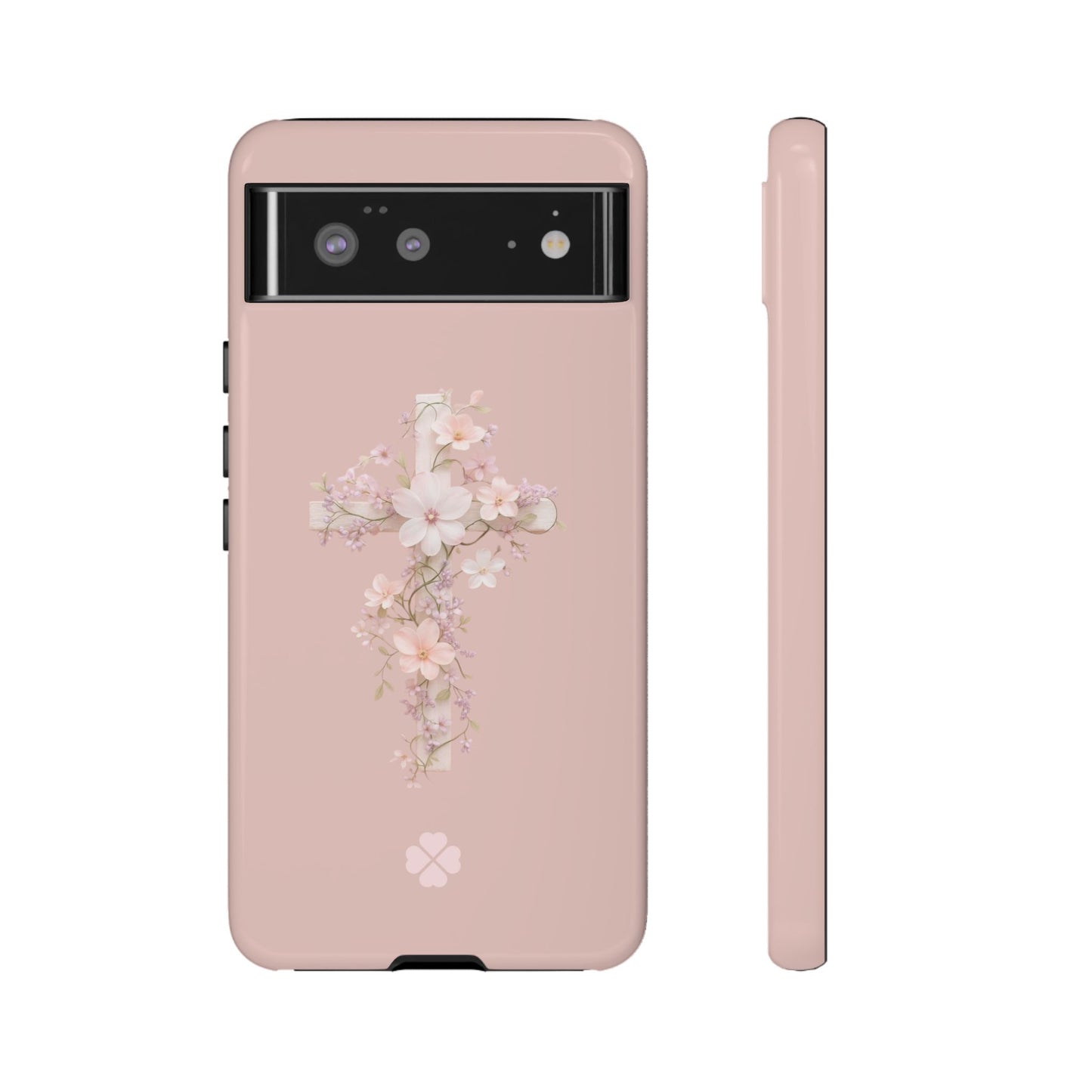 Floral Cross Phone Case