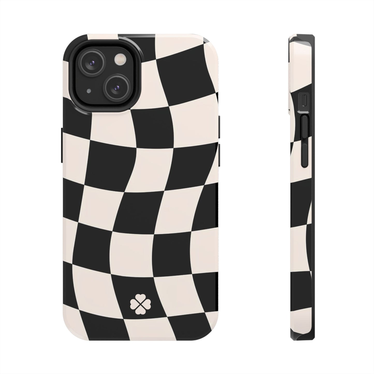 Checkered Waves Phone Case