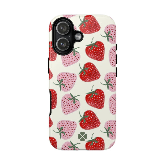 Pink Strawberry Phone Case
