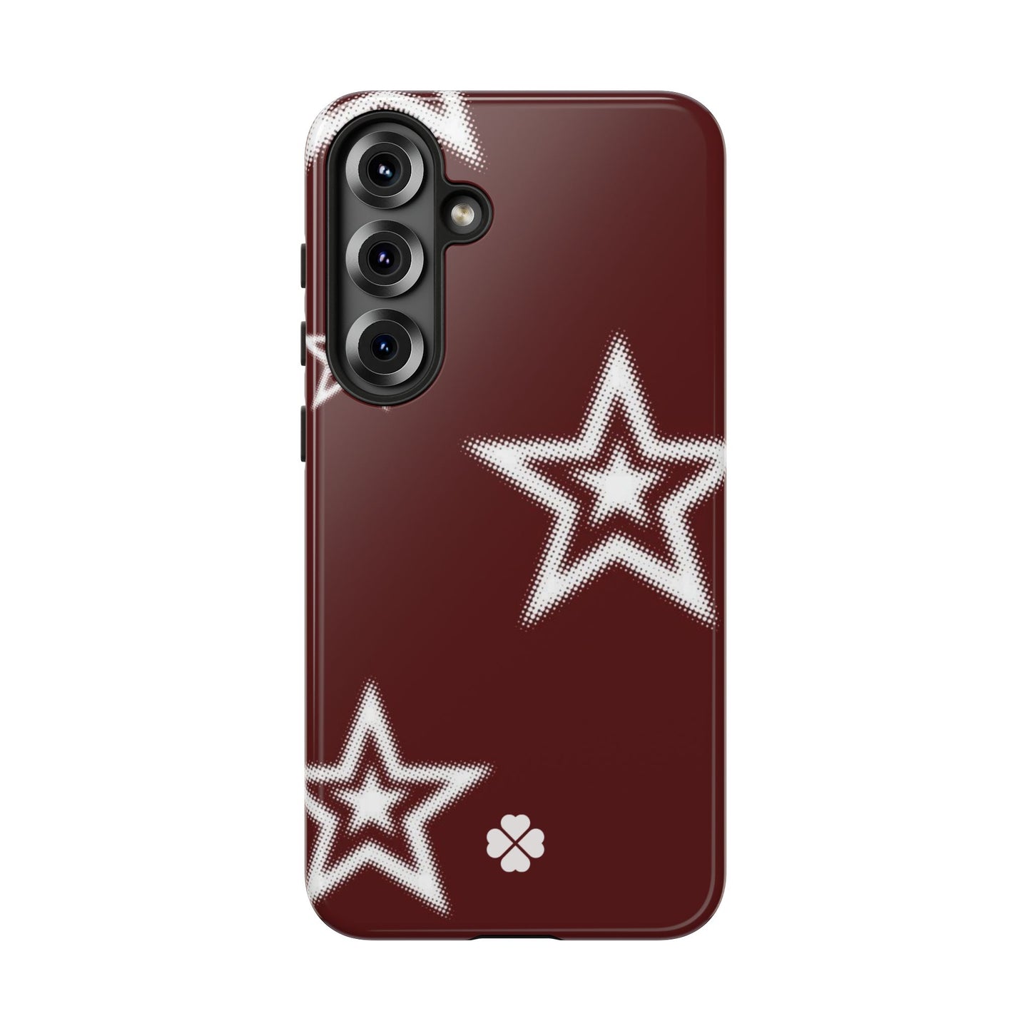 Starry Maroon Phone Case