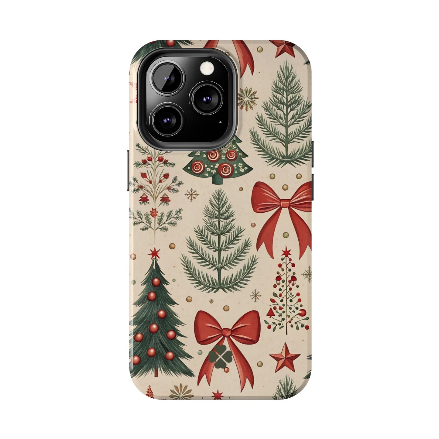 Christmas Tree Bow Phone Case