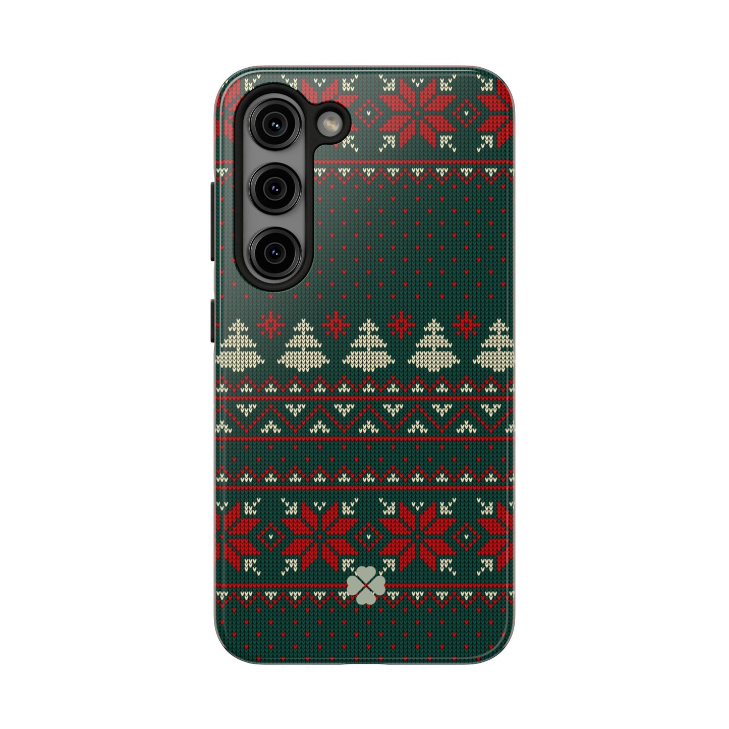 Green Christmas Sweater Phone Case