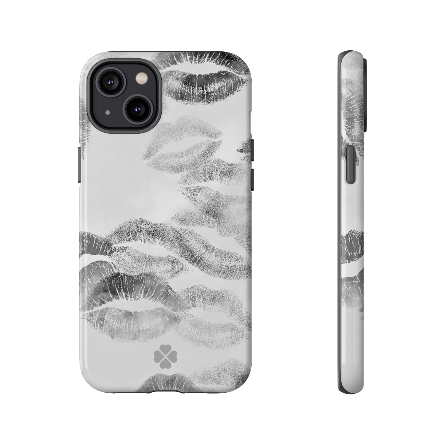 B&W Kiss Phone Case