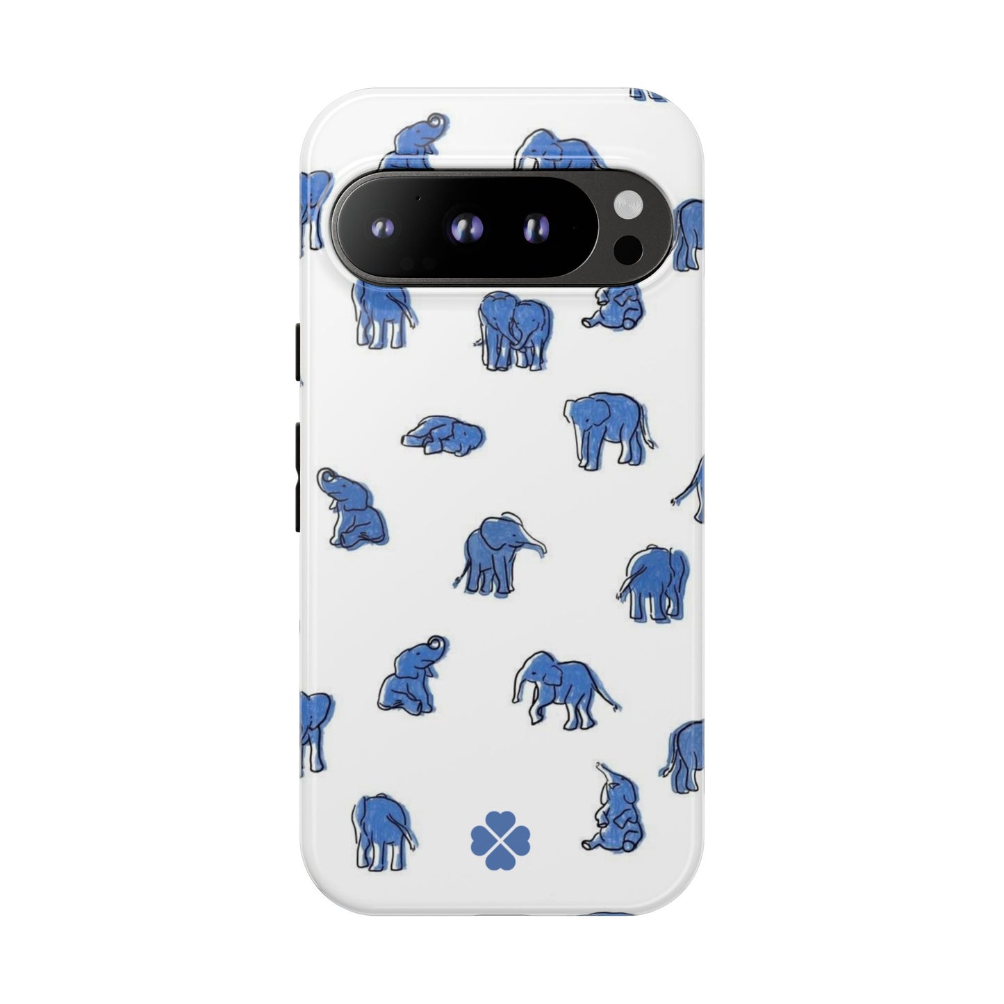 Blue Elephant Phone Case