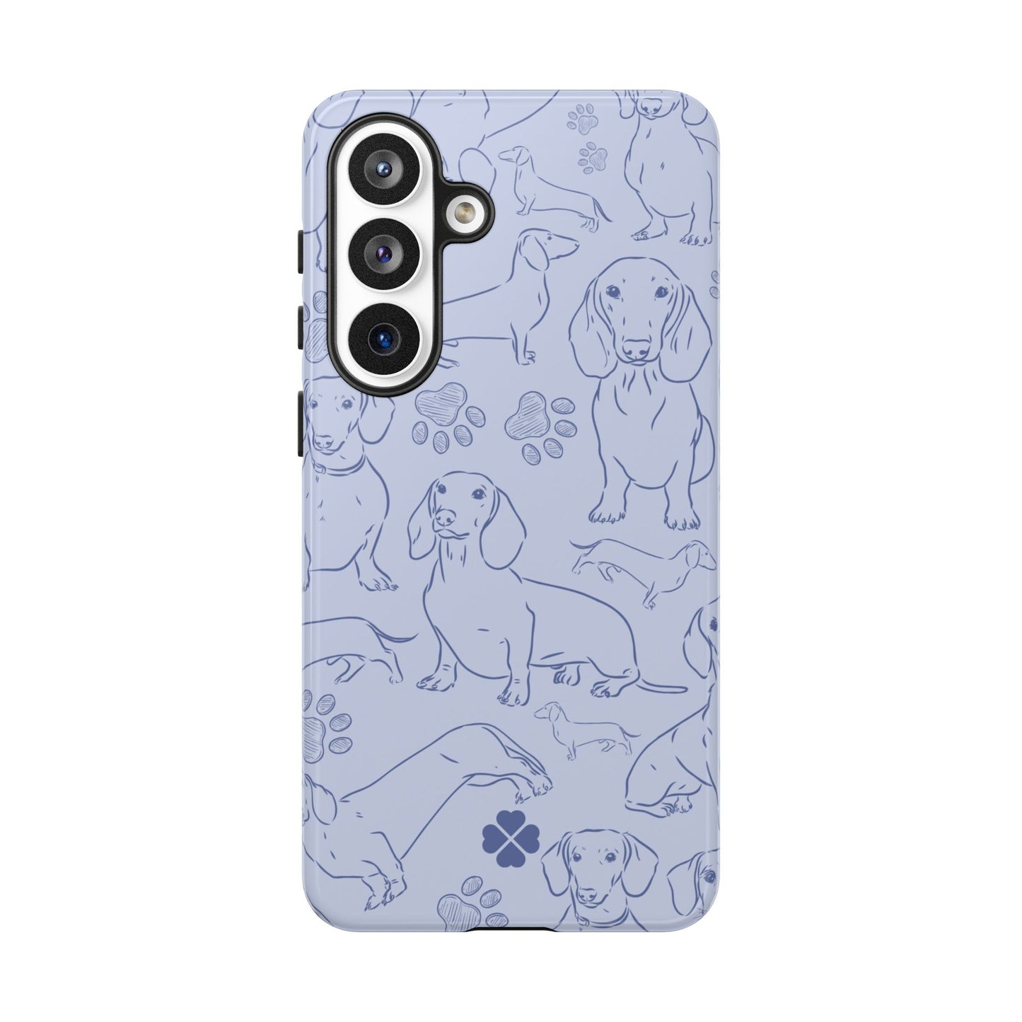 Dachshund Blue Phone Case
