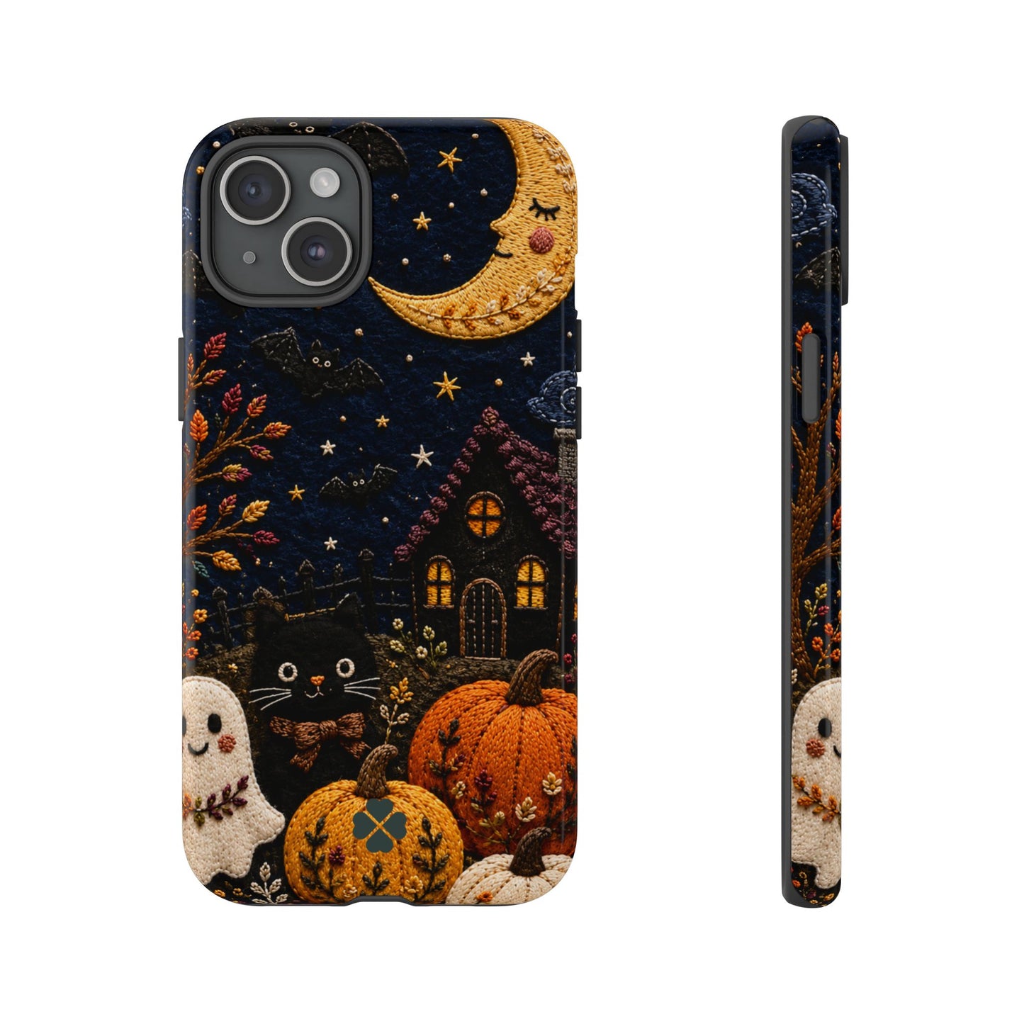 Embroidered Halloween Phone Case