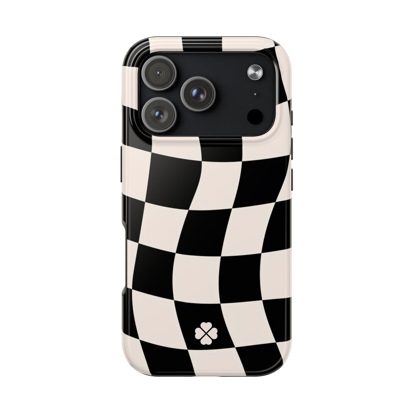 Checkered Waves Phone Case