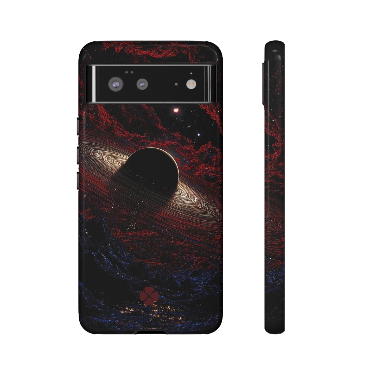Red Saturn Phone Case