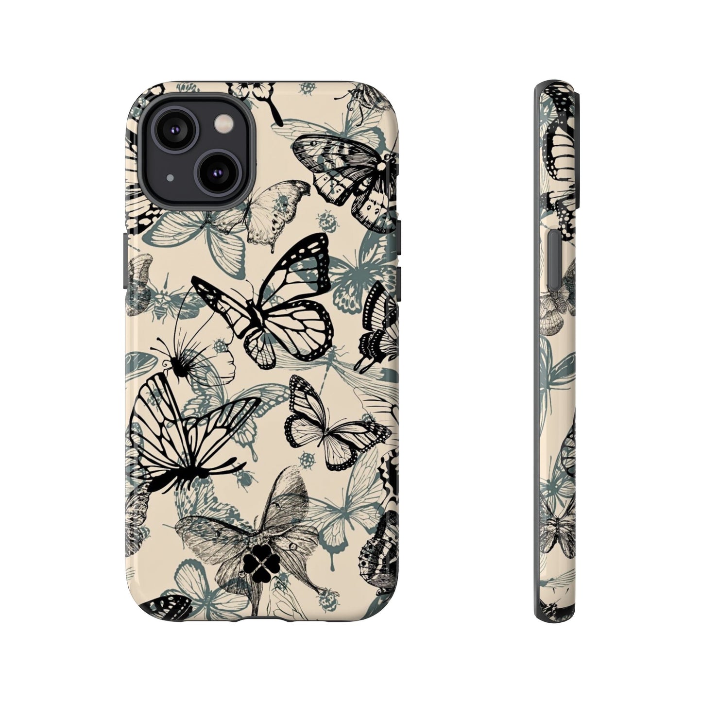 Butterfly Print Phone Case