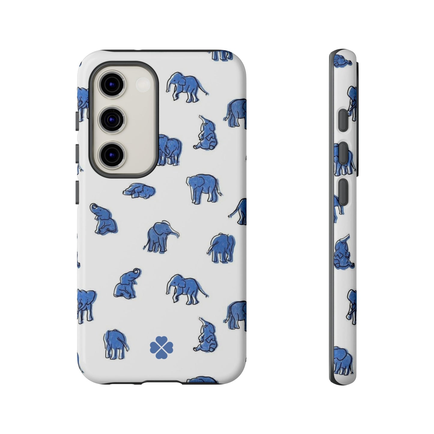 Blue Elephant Phone Case