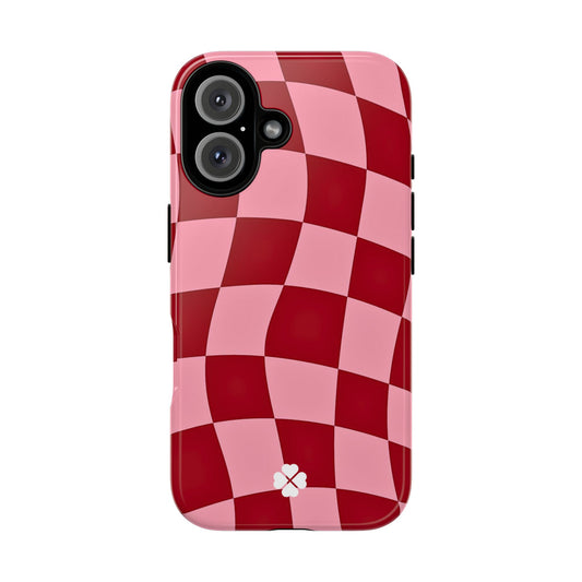 Cherry Checkered Phone Case
