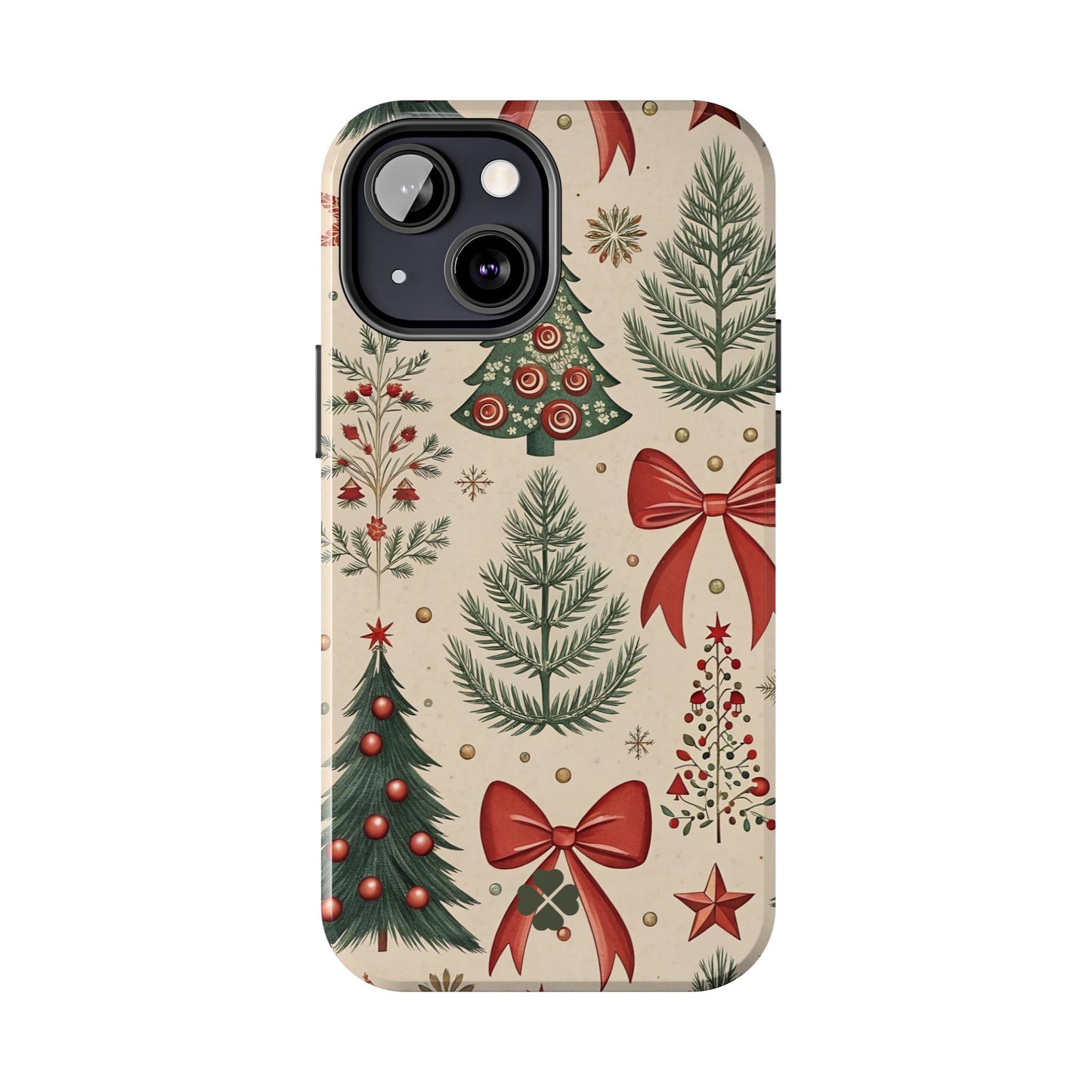 Christmas Tree Bow Phone Case