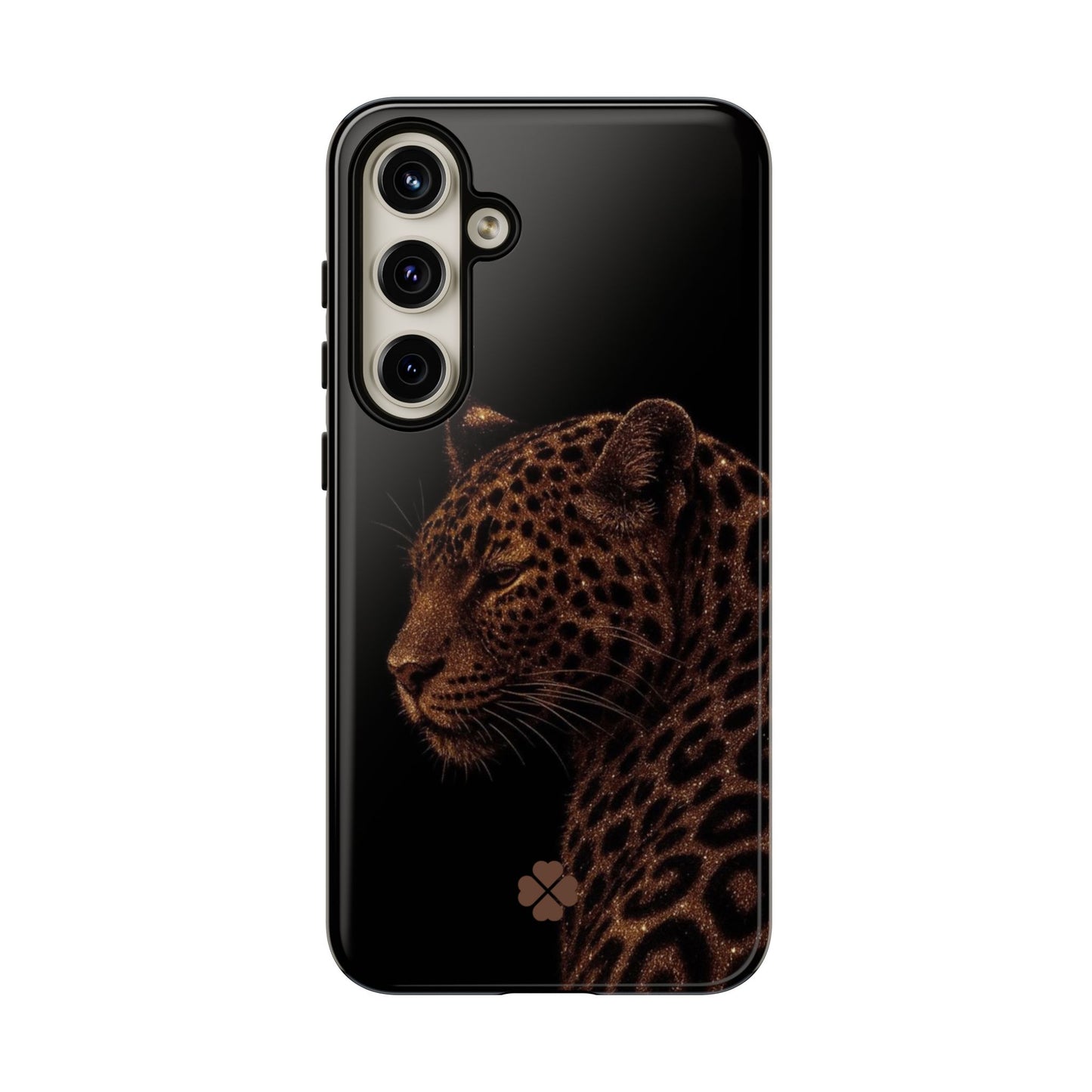 Glitter Leopard Phone Case