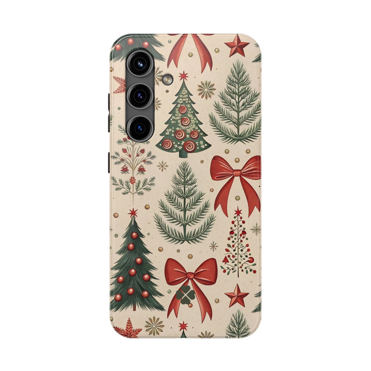 Christmas Tree Bow Phone Case