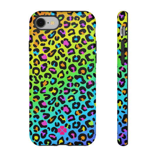 Rainbow Cheetah Phone Case