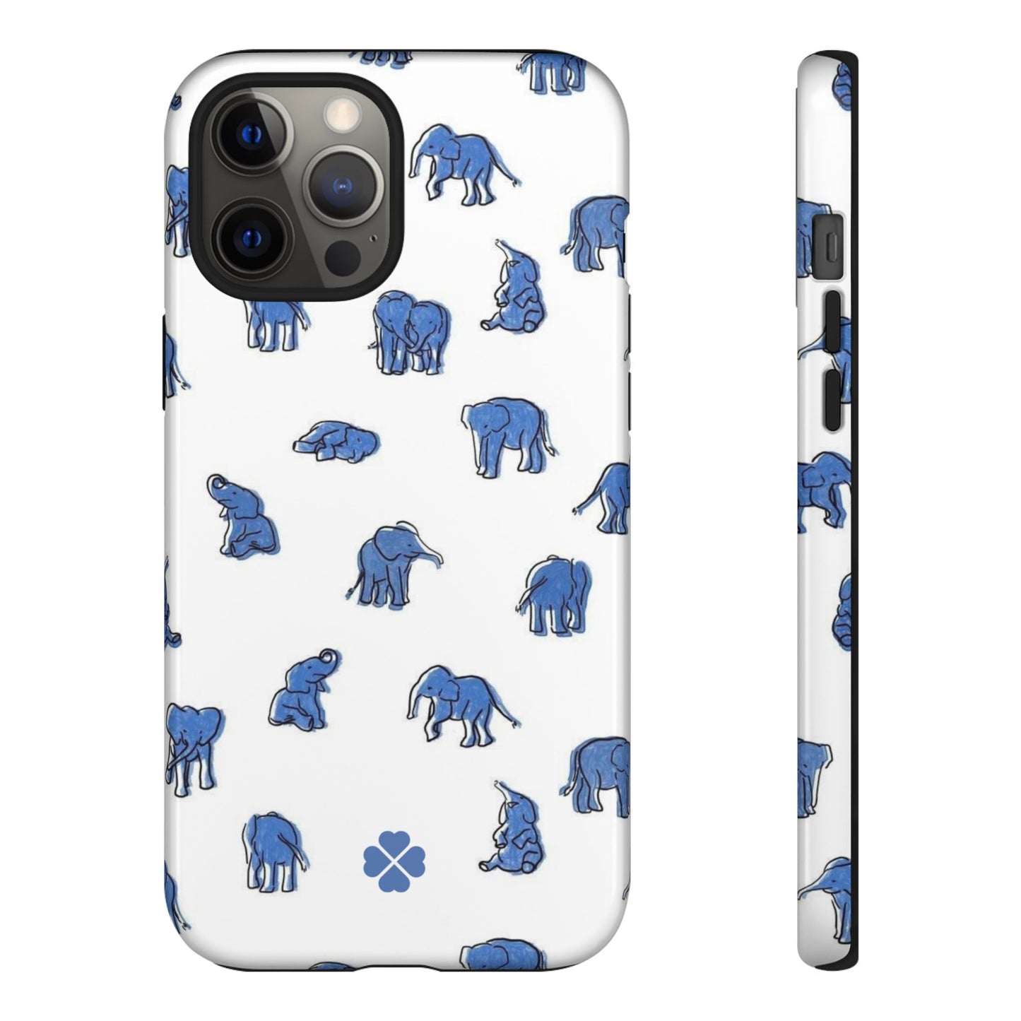 Blue Elephant Phone Case