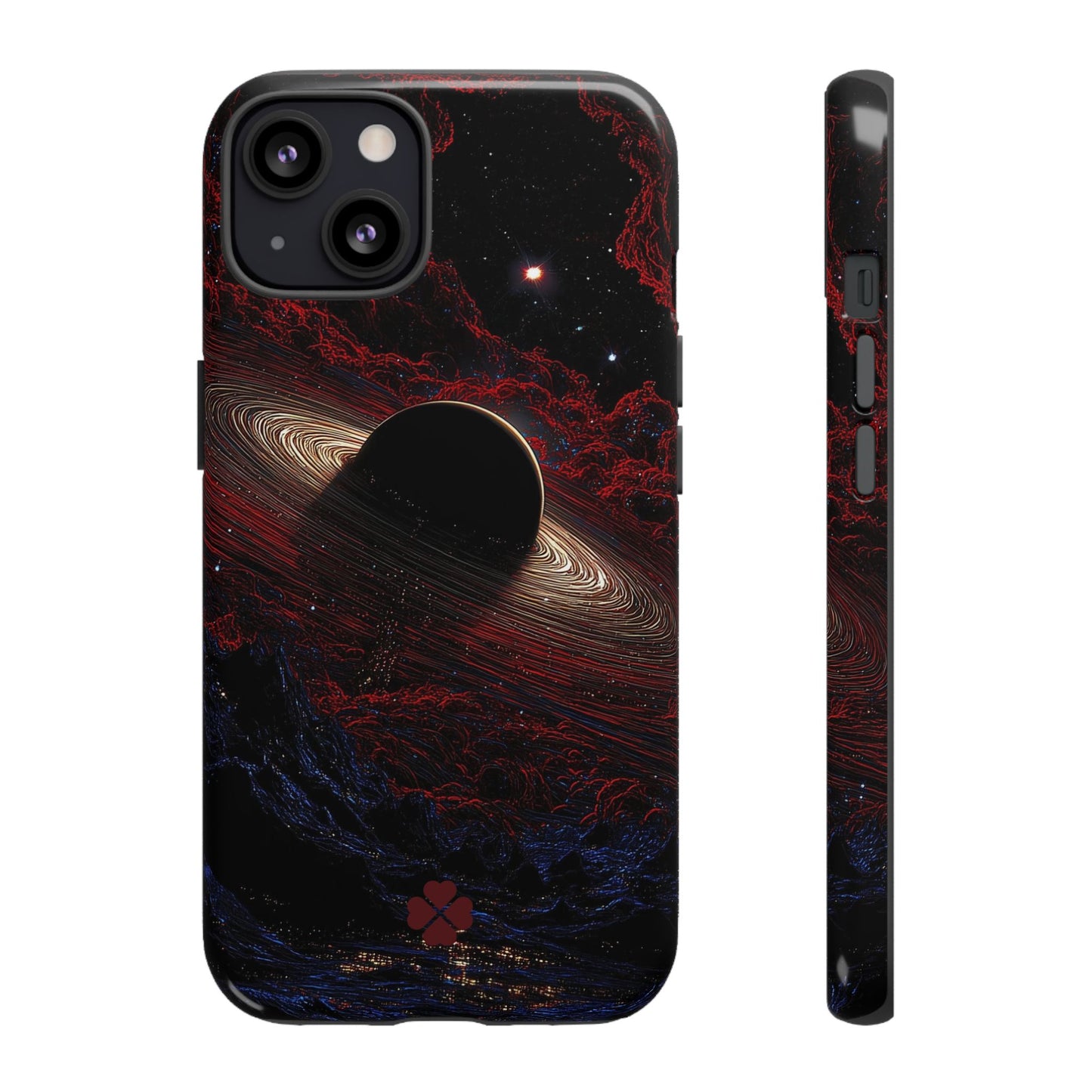 Red Saturn Phone Case