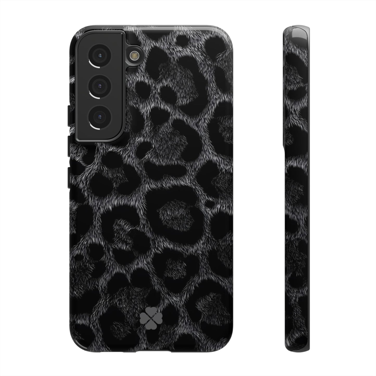 Grey Leopard Phone Case