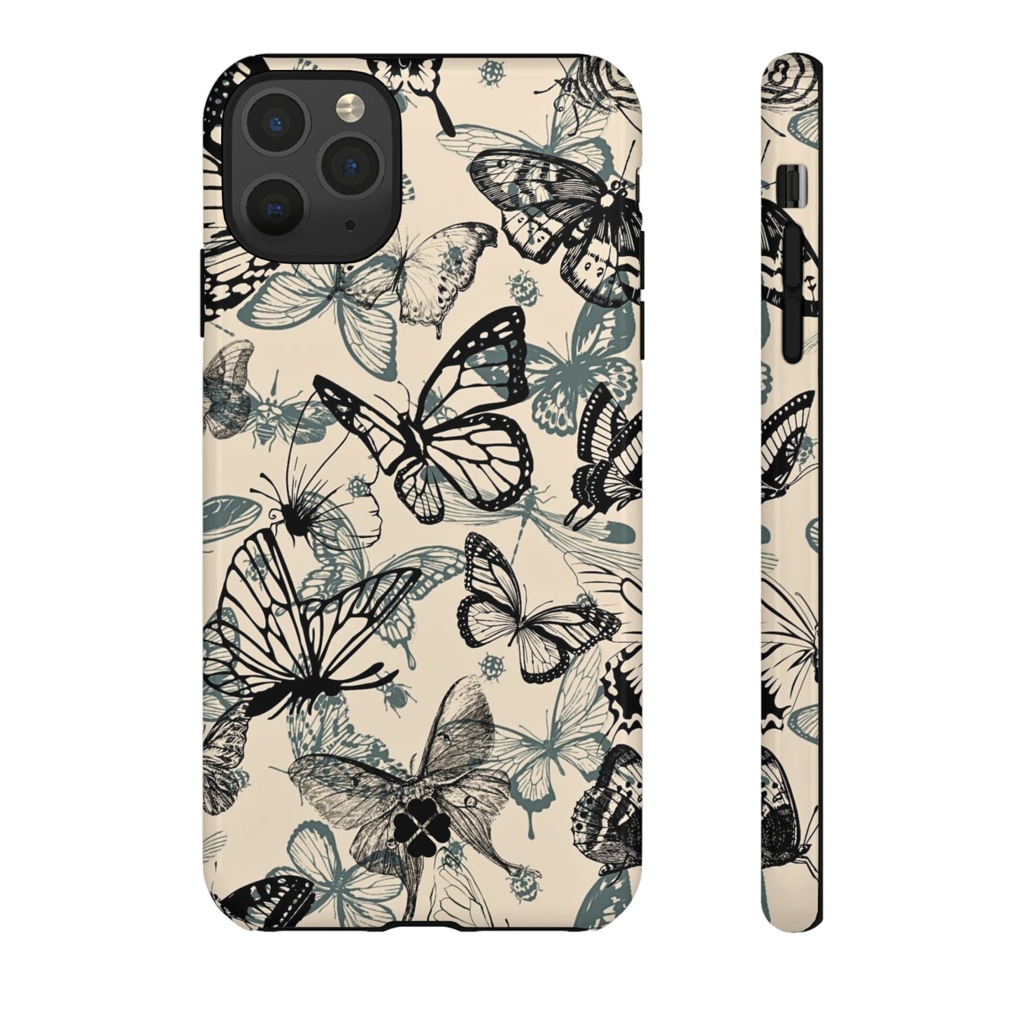 Butterfly Print Phone Case