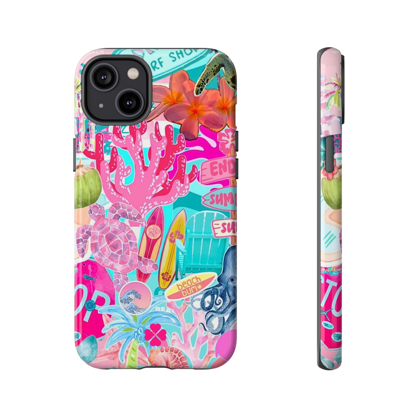 Surf Collage Phone Case