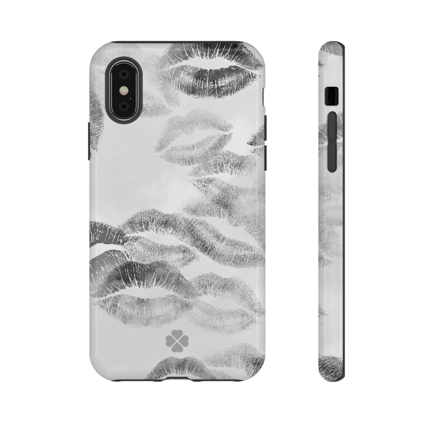 B&W Kiss Phone Case