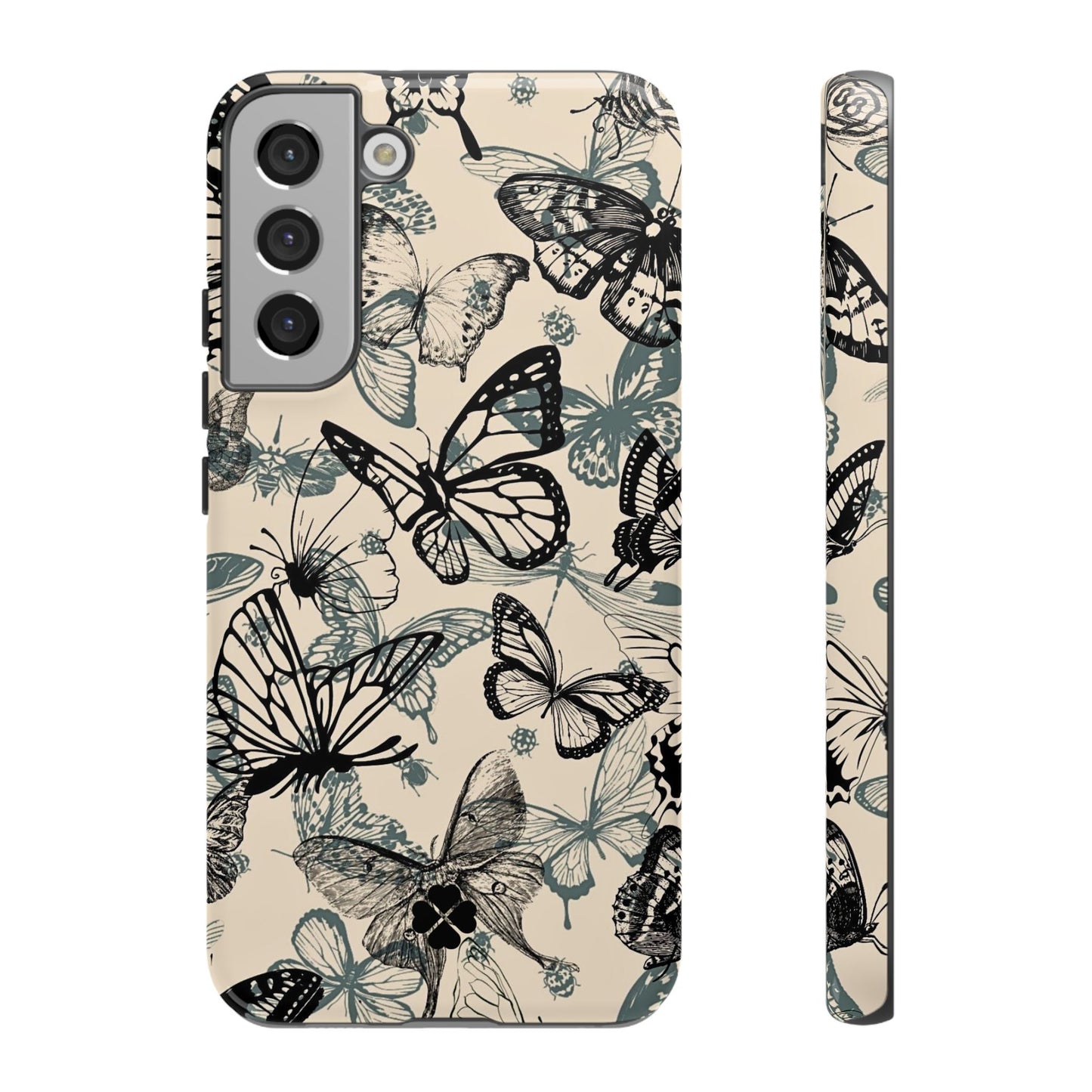 Butterfly Print Phone Case