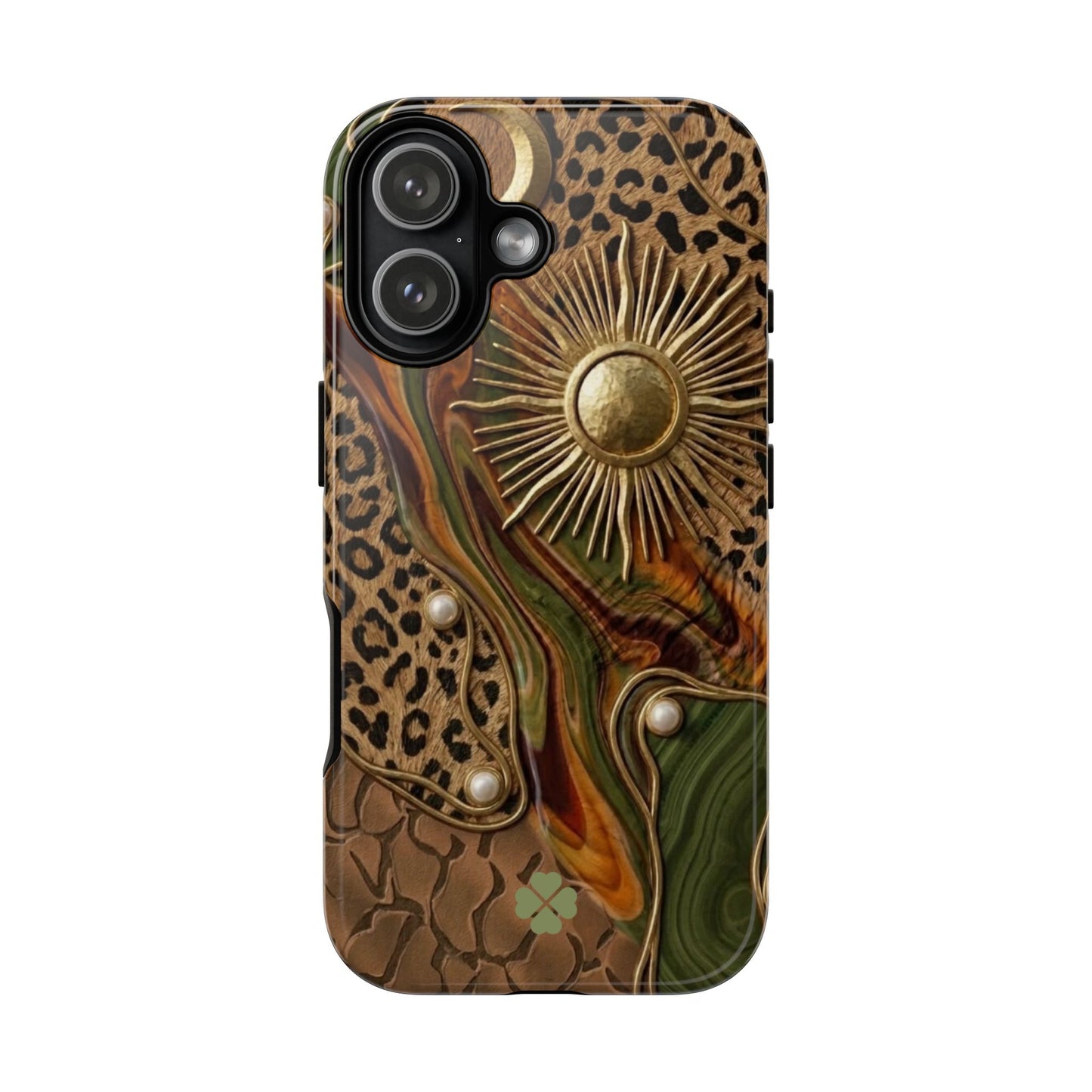 Solar Leopard Phone Case