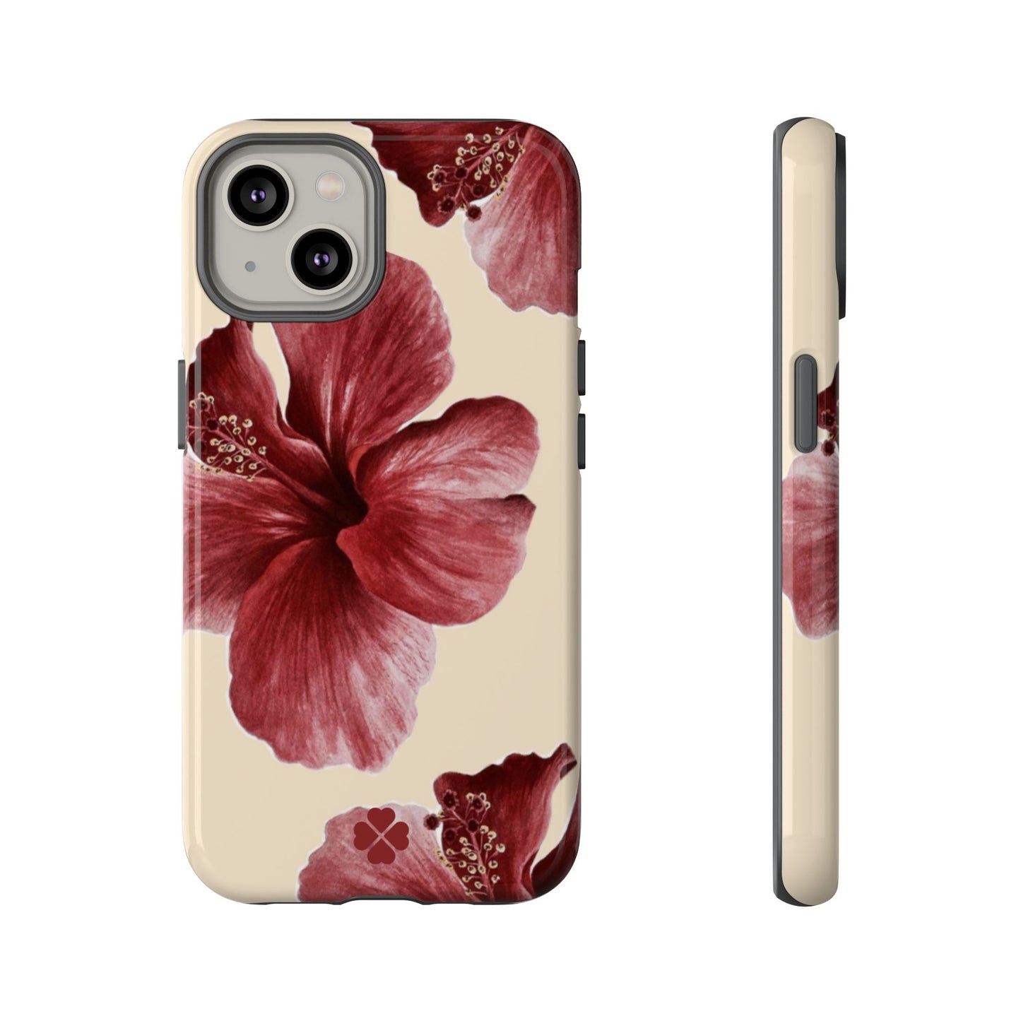 Red Hibiscus Phone Case