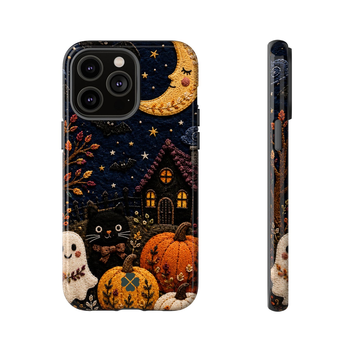 Embroidered Halloween Phone Case