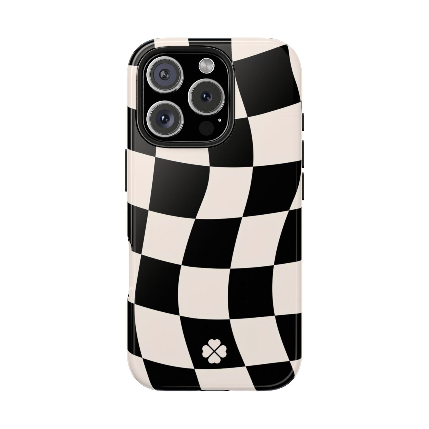 Checkered Waves Phone Case