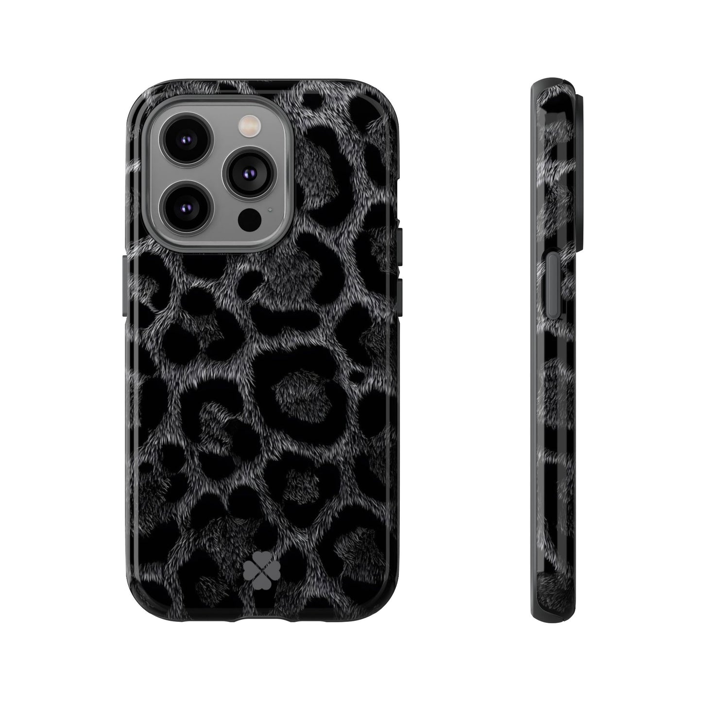 Grey Leopard Phone Case